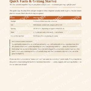 Quick-Grow Tomato Guide | Beginner Gardening PDF (12 Pages) image 2