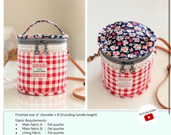 Bliss Bucket bag by Minki Kim *Pattern*