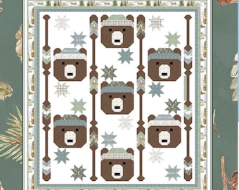 Lake Time Bears quilt *Pattern*