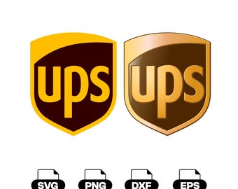 Logotipo de UPS (Svg Png Dxf Eps) Descarga digital
