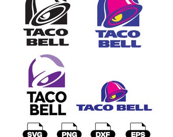 Taco Bell Logo (Svg Png Dxf Eps) Digital Download | Cricut File