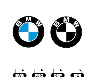 BMW Logo ( Svg Png Dxf Eps) | Cricut & Silhouette | Instant Download.