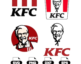 Logotipo de KFC (Svg Png Dxf Eps) Descarga digital / Archivo para Cricut