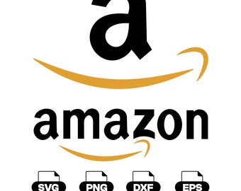 Logotipo de Amazon (Svg Png Dxf Eps) Descarga digital