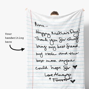 Cobertor de CARTA personalizado, vários tamanhos e materiais, presente para formatura, dia das mães e dia dos pais, carta para a mãe, presente para recém-nascido