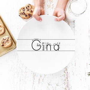 Children&#39;s Plate Personalized // Name Plate // Personalized Children&#39;s Plates // Gifts for Kids