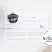 PRINTABLE Recipe Card Instant Download Recipe Card Bridal - Etsy