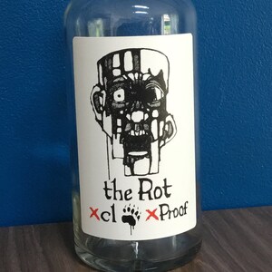 The Rot - Spirits, Liquor Label