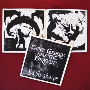 St George and the Dragon - Handmade Illustrated Booklet