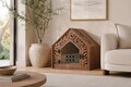Walnut\u00a0Dog\u00a0Crate Furniture\u00a0\u2013 Indoor Dog House product logo