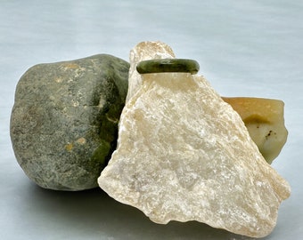Vintage Natural Jade Rings
