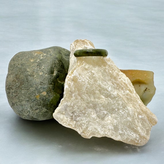 Vintage Natural Jade Rings