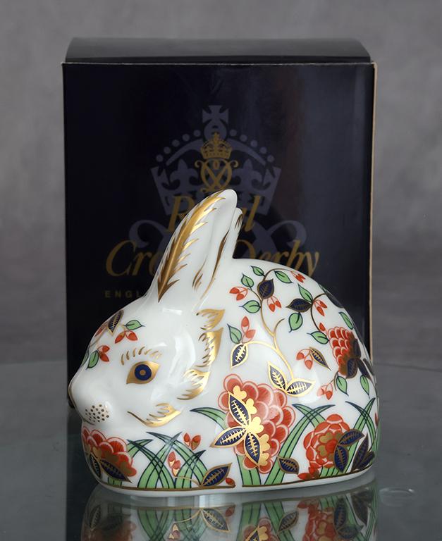 Crown Derby Rabbit - Etsy