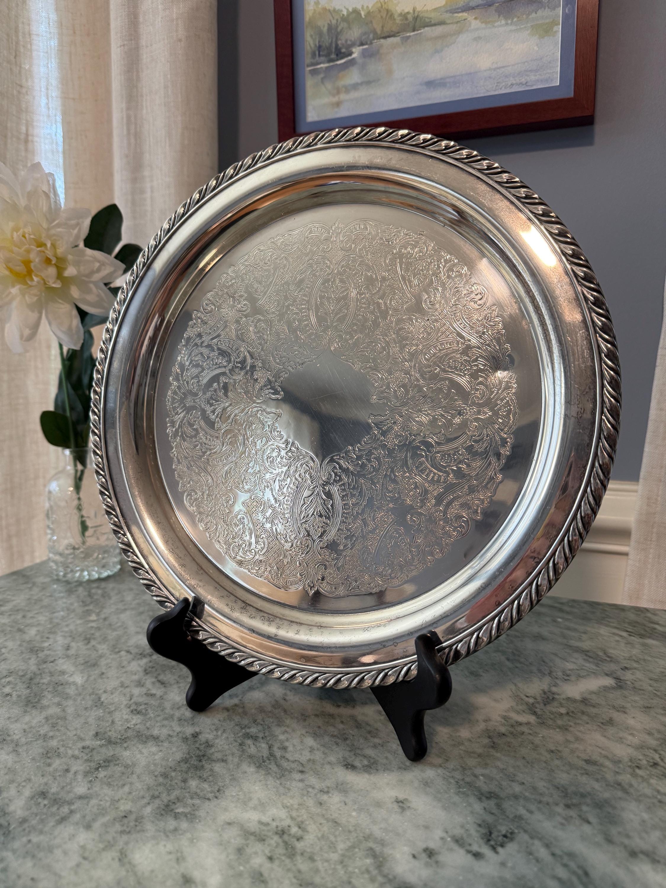 Oneida Silver Trays - Etsy
