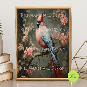 Esthetische chinoiserie kunst aan de muur | Klassieke chinoiserie afdrukbare muurkunst | Grand Millennial-decor | Directe digitale download