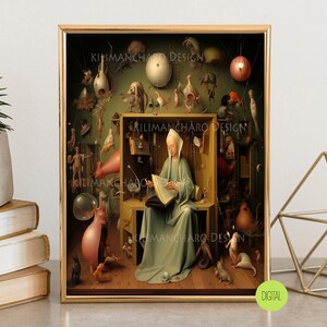 The alchemist | Old masters Art wall art