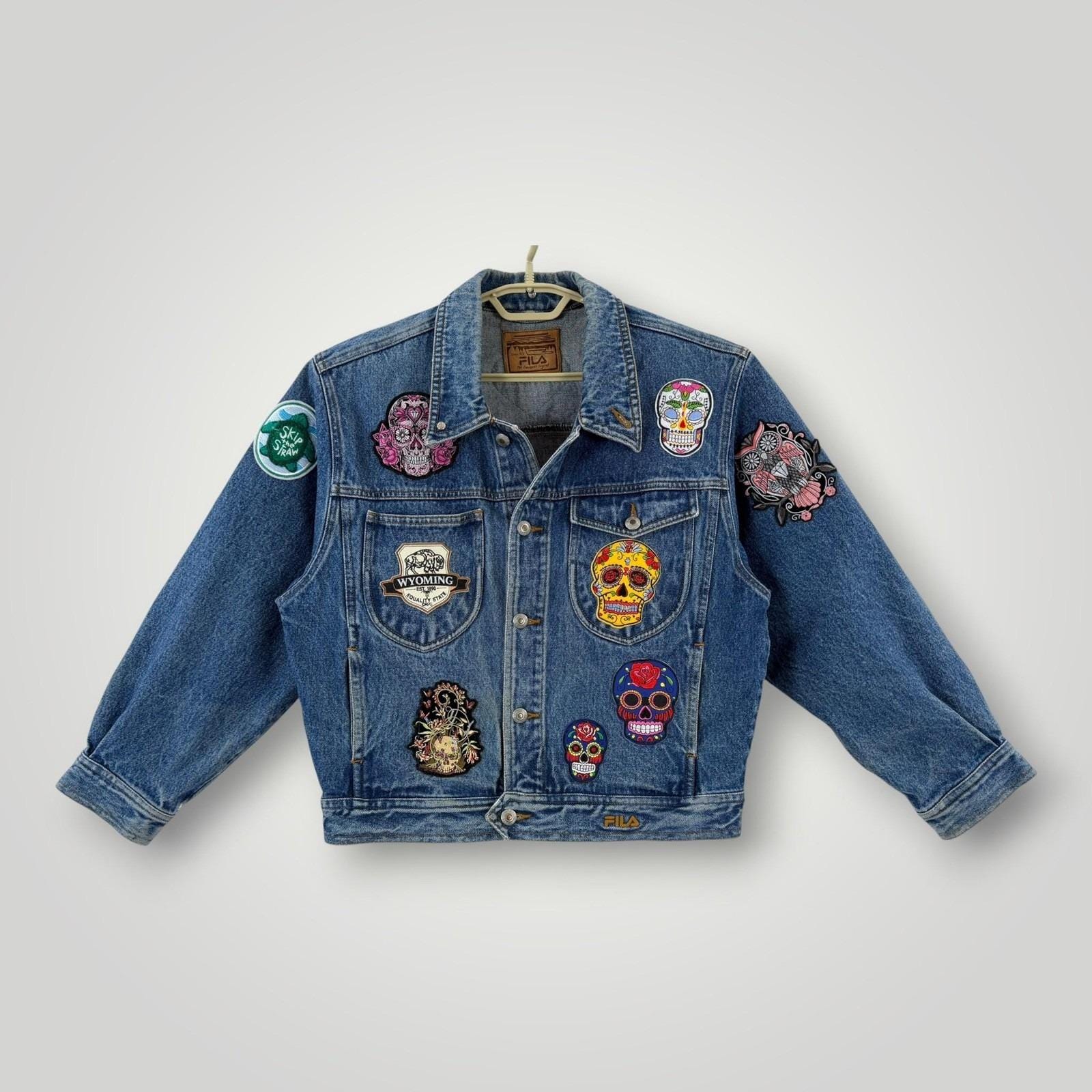 Fila Denim Jacket - Etsy