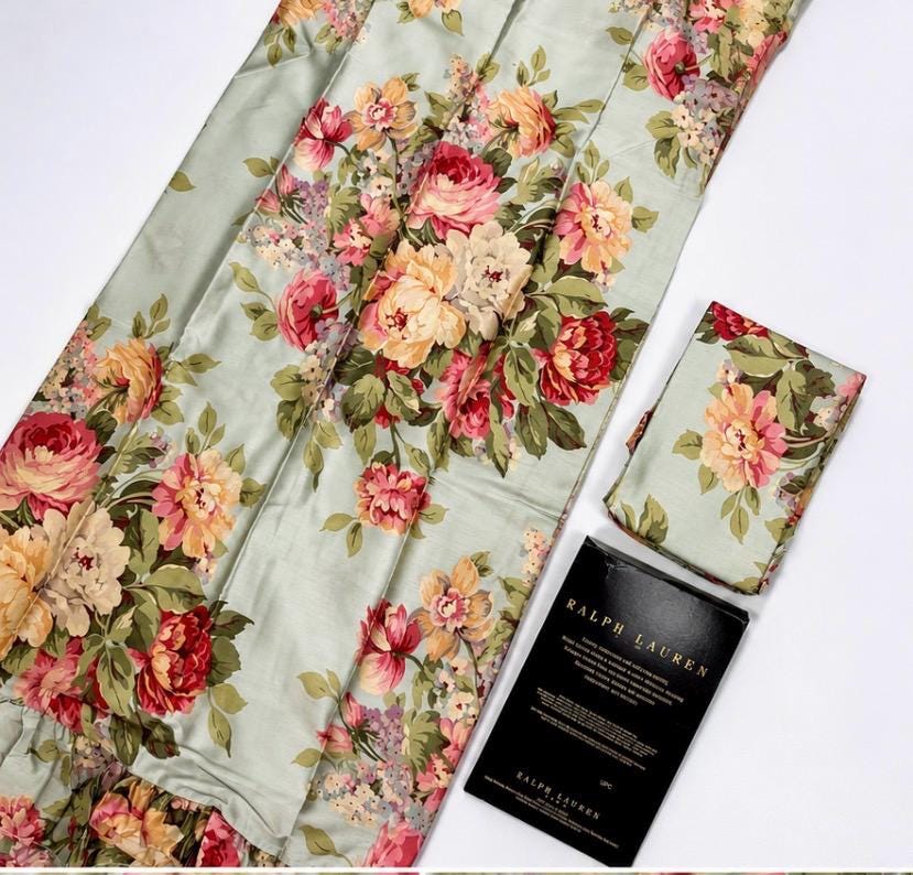 Vintage Ralph Lauren Sheet Sets - Etsy