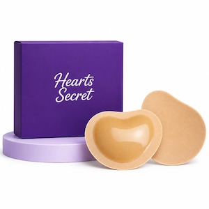 Heart Shaped Sticky Bra Inserts | Adhesive Push Up Lift for Backless Outfits