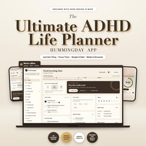 ADHD Planner App Digital Life Organizer Energy Based Task Manager Habit Tracker iPhone iPad