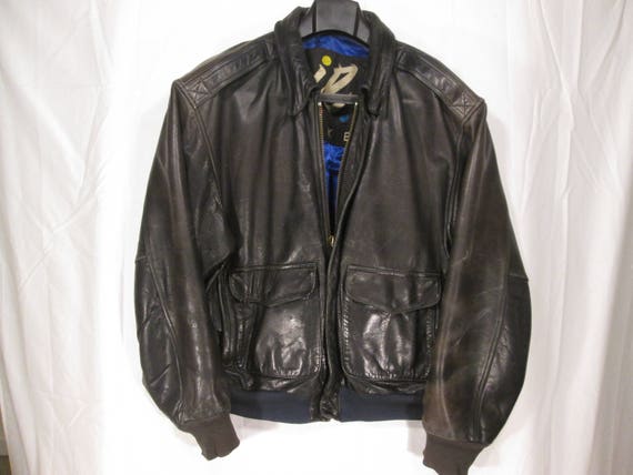 vintage nike leather jacket