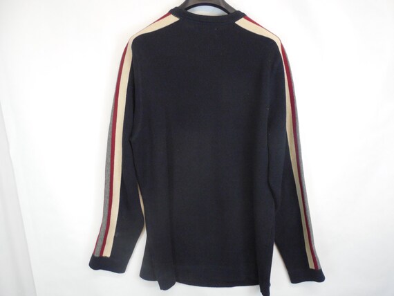 Eddie Bauer Sport Shop Made in Australia Chain Weave Crew Neck
