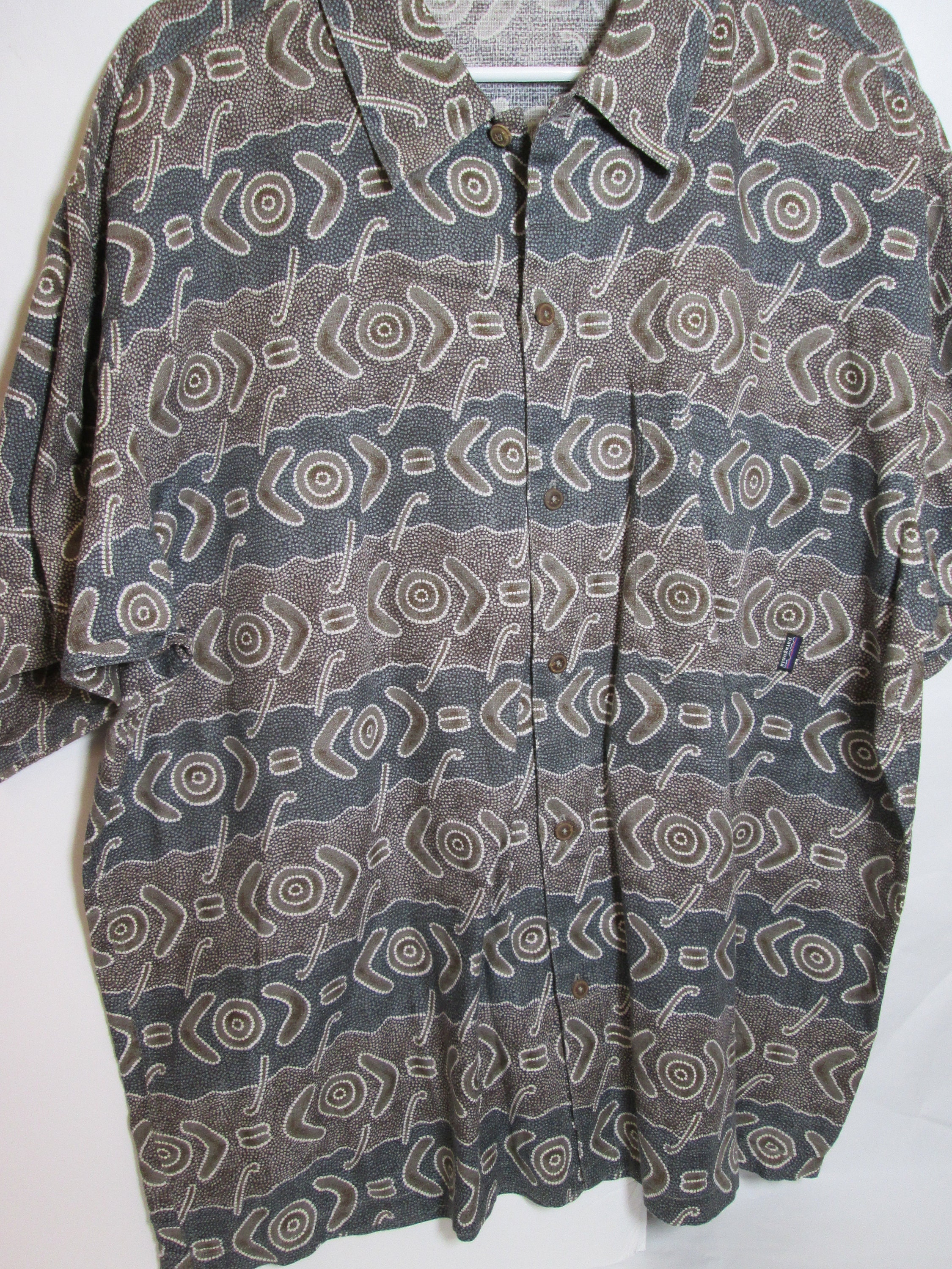 Buy Patagonia Pataloha Organic Cotton Fabric Shirt 1999 Style