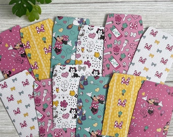 Handmade Gift Card Holders - Birthday - Minnie Mouse & Friends - Gift Set ~ Money Envelopes - All Occasions -- Set of 12 Mini Envelopes