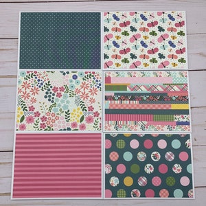 Handmade Note Cards Set of 12 ~ All Occasion ~ Flowers ~ Butterflies ...