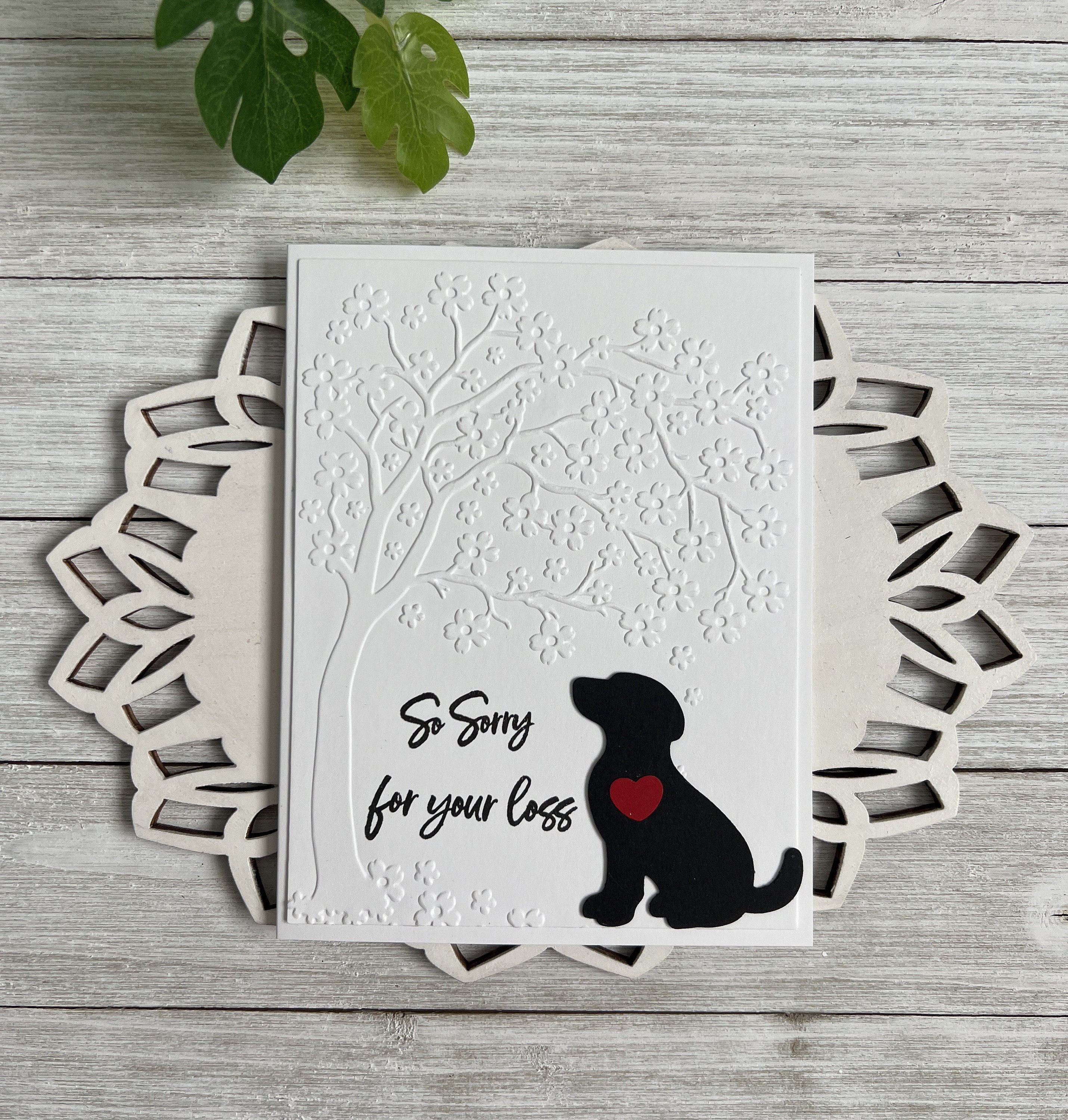 Handmade Note Card ~ Cat ~ Dog ~ Pet Sympathy ~ Thinking of You ~ Blank ...
