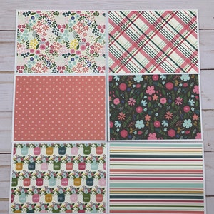 Handmade Note Cards Set of 12 ~ All Occasion ~ Flowers ~ Butterflies ...