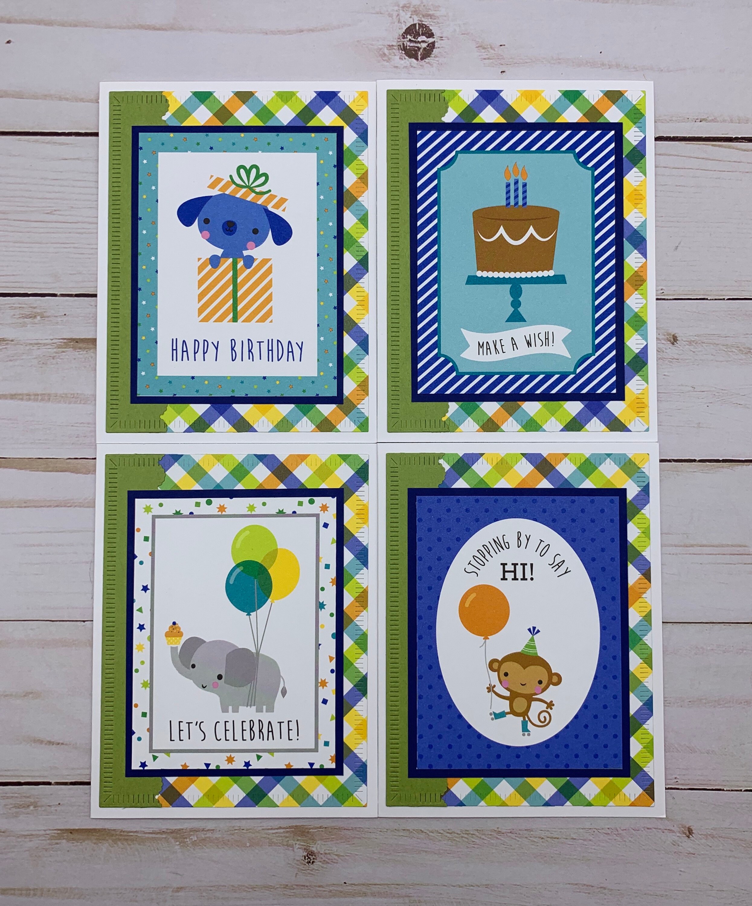Happy Birthday ~ Thank You ~ Thinking of You ~ Handmade Party Greeting ...
