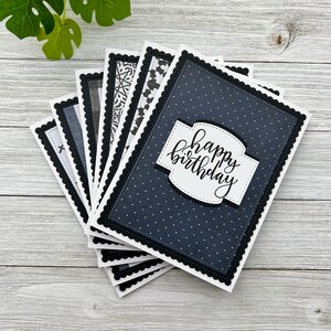 Set of 6 ~ Assorted Note Cards ~ Thank You ~ Birthday ~ Thinking of You ...