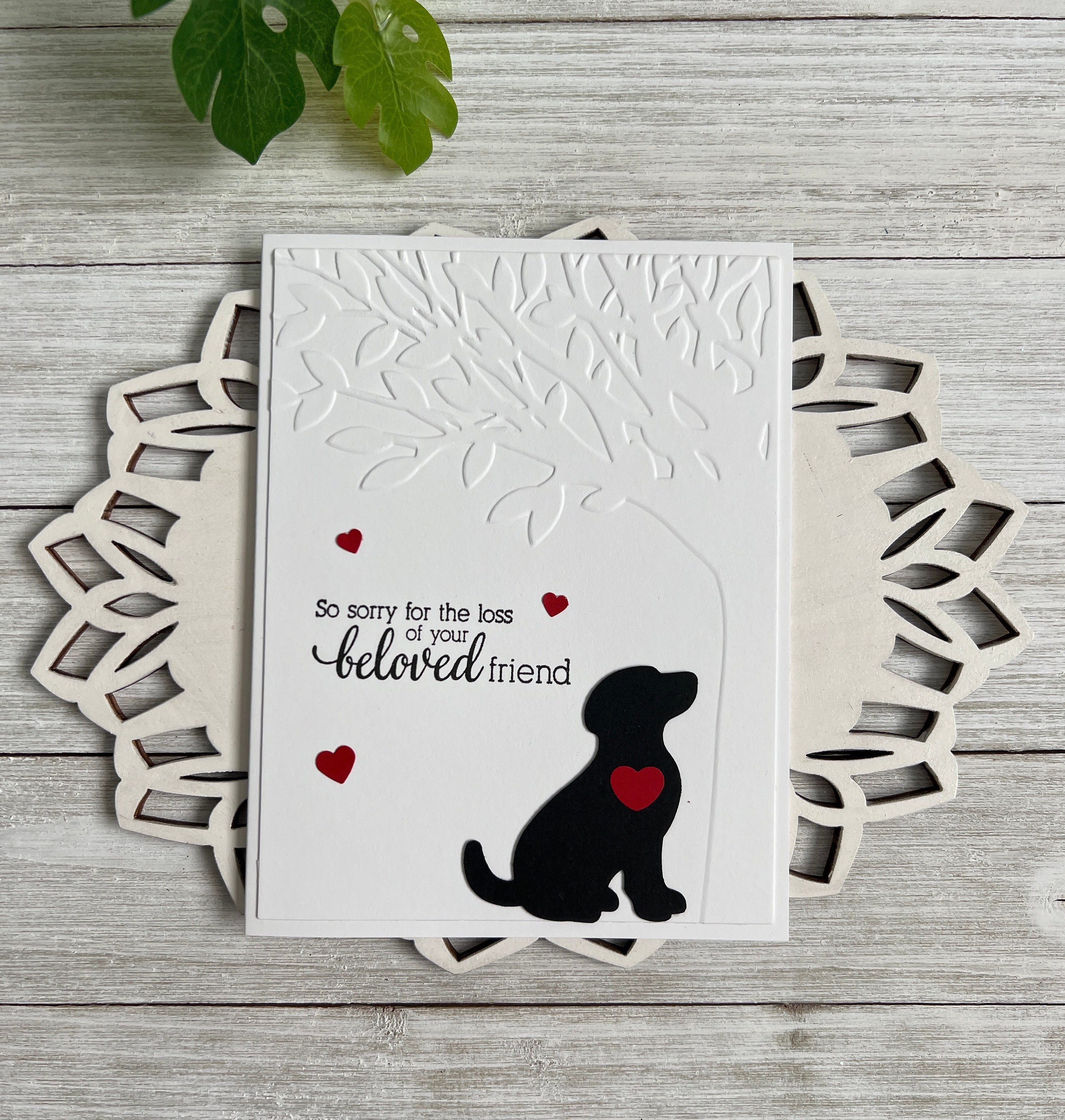 Handmade Note Card ~ Cat ~ Dog ~ Pet Sympathy ~ Thinking of You ~ Blank ...