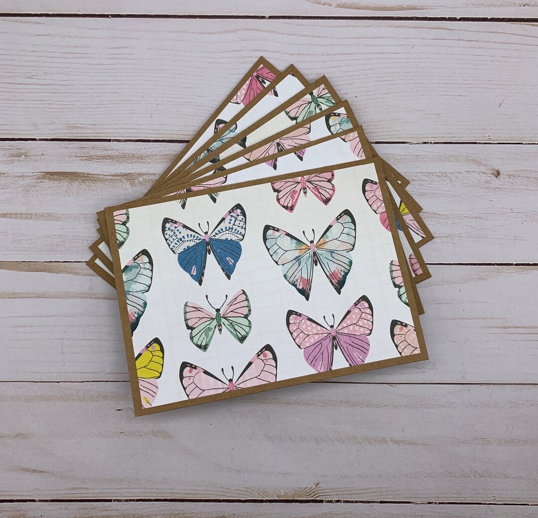 Handmade Note Cards Set of 6 ~ Monarch Butterfly ~ Butterflies ~ All ...