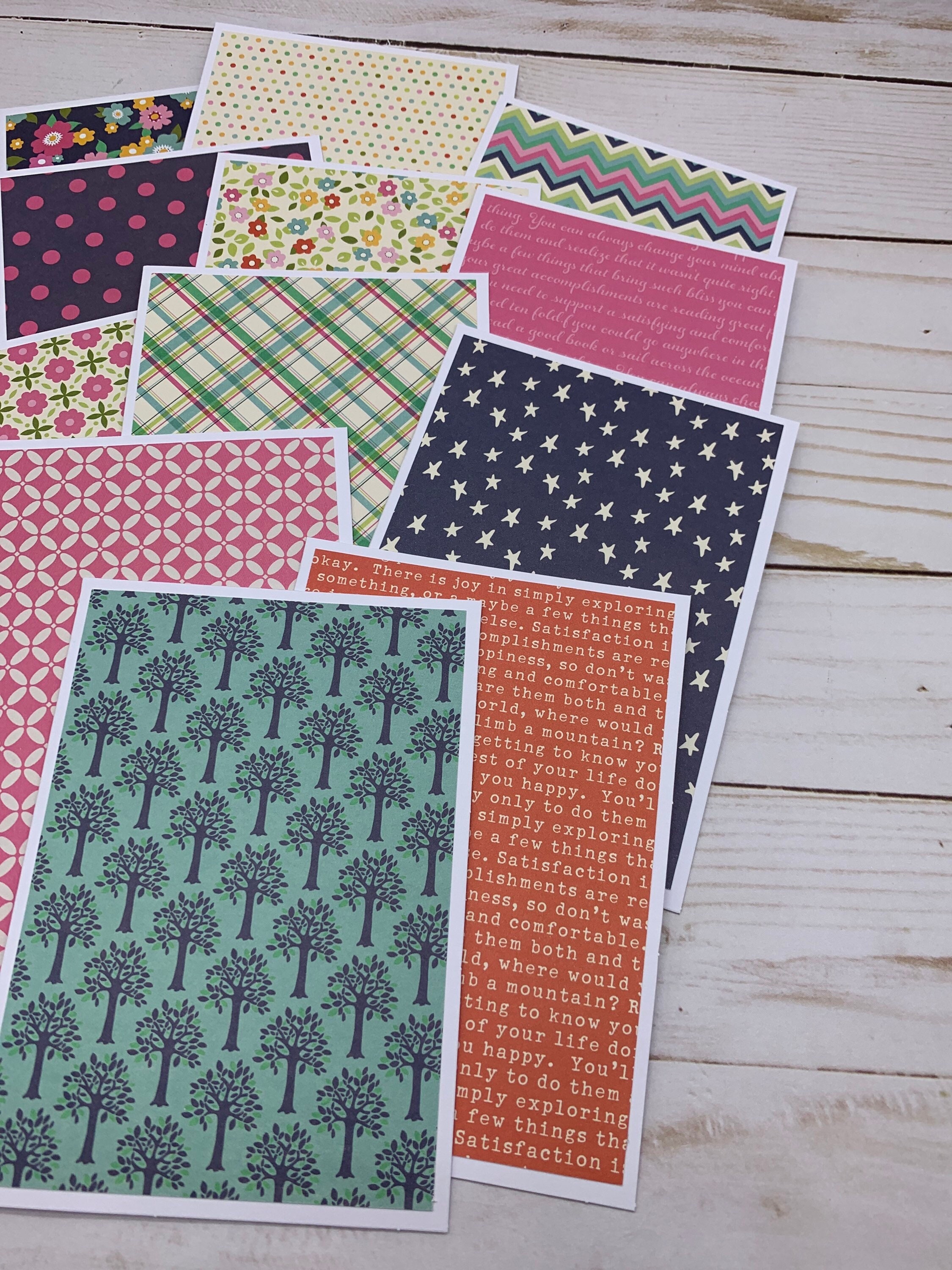 Handmade Note Cards Set of 12 ~ All Occasion ~ Thank You ~ Sun Summer ...