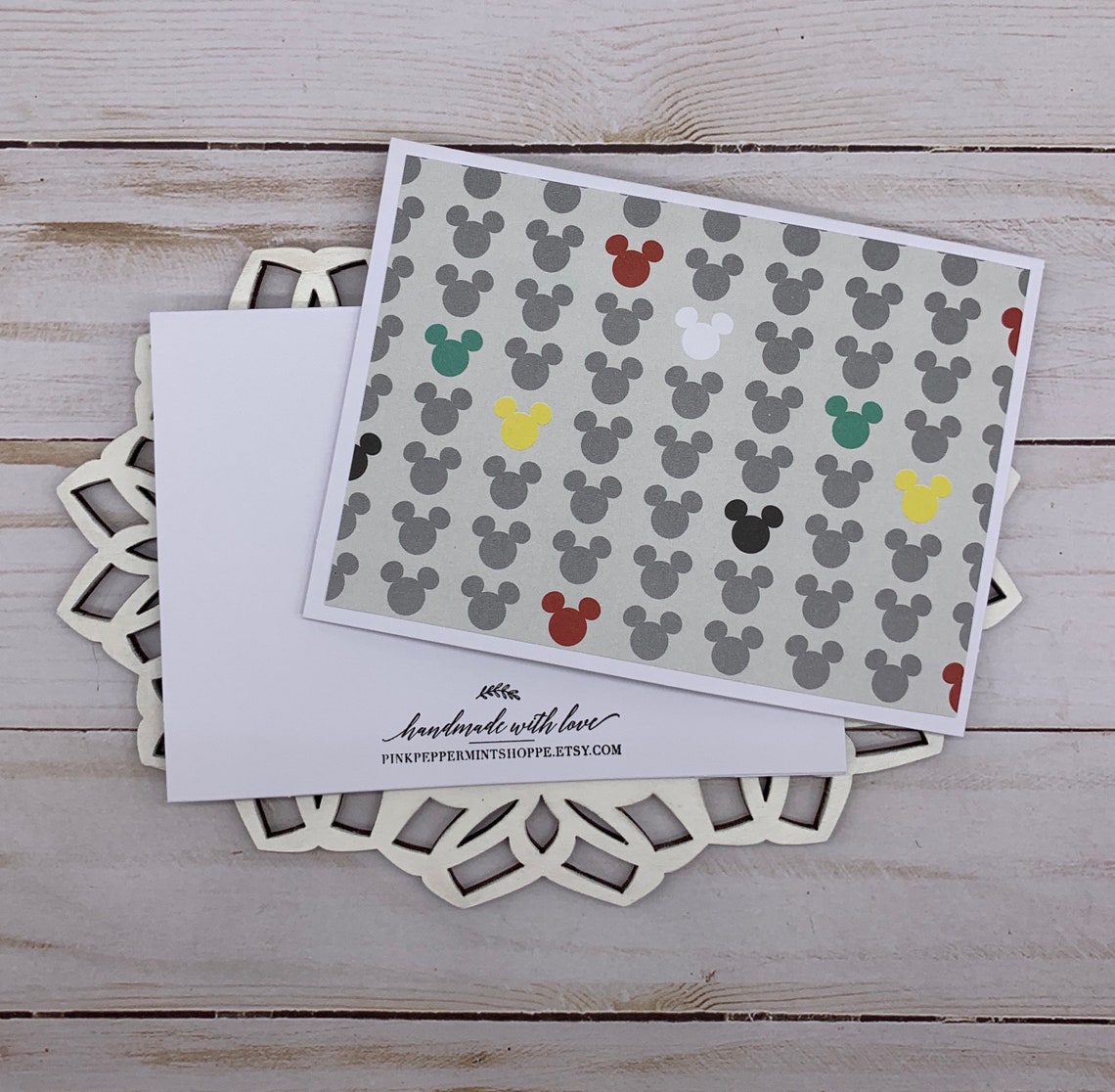 Handmade Note Cards Set of 12 Mickey Mouse and Pals Goofy - Etsy