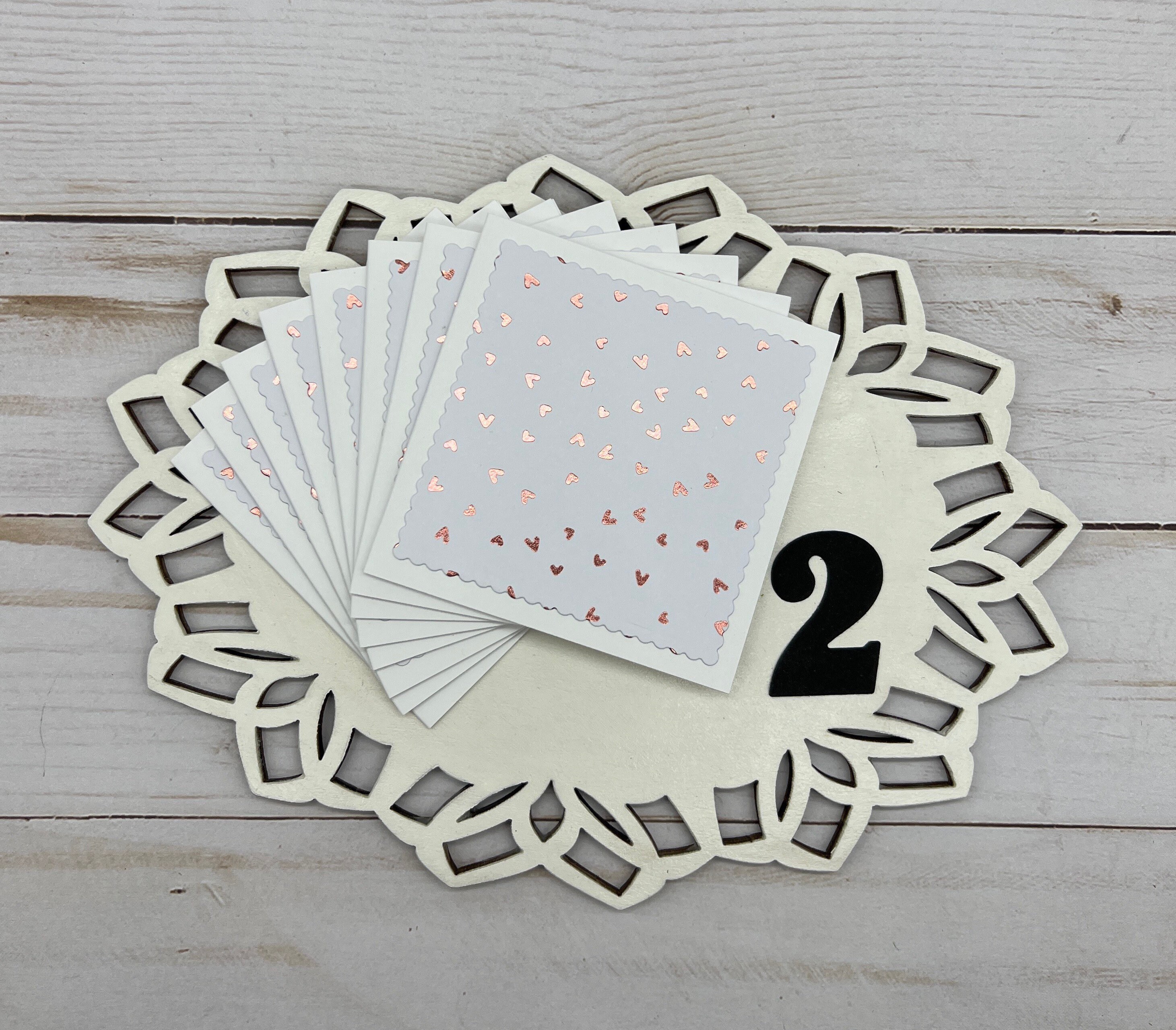 Assorted - Set of 8 Mini Note Cards ~ 3x3 Blank Cards With Envelopes ...