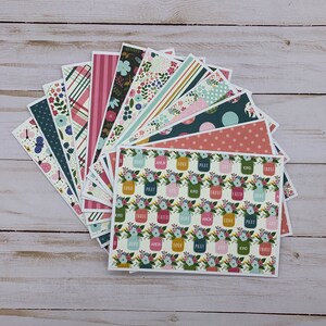 Handmade Note Cards Set of 12 ~ All Occasion ~ Flowers ~ Butterflies ...