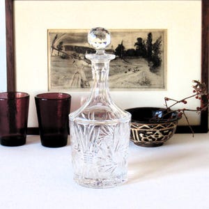 Edinburgh Crystal Whiskey Decanter - Etsy
