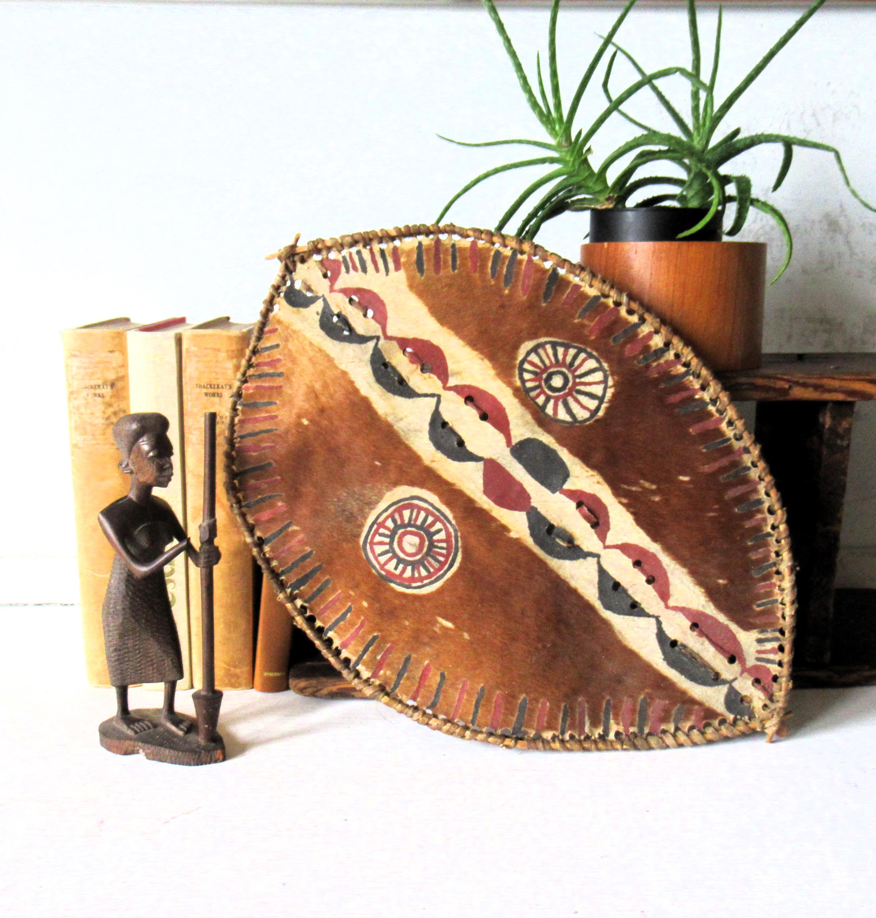 African Vintage Shield - Etsy