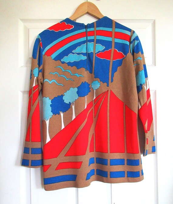 Brookvalley by Fairfield Zio Luigi tunic shirt S/… - image 2