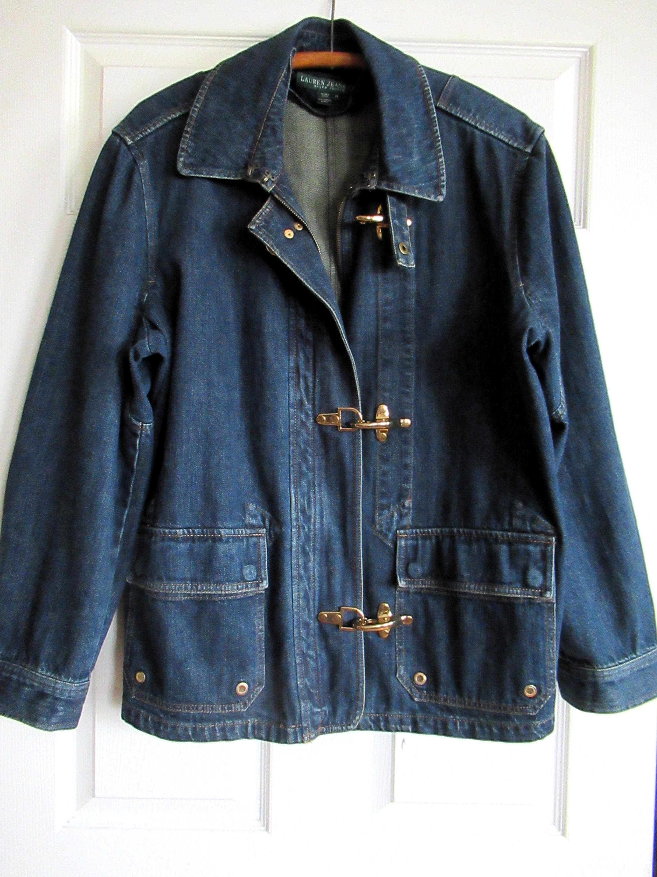 Vintage Ralph Lauren Fireman Jacket - Etsy