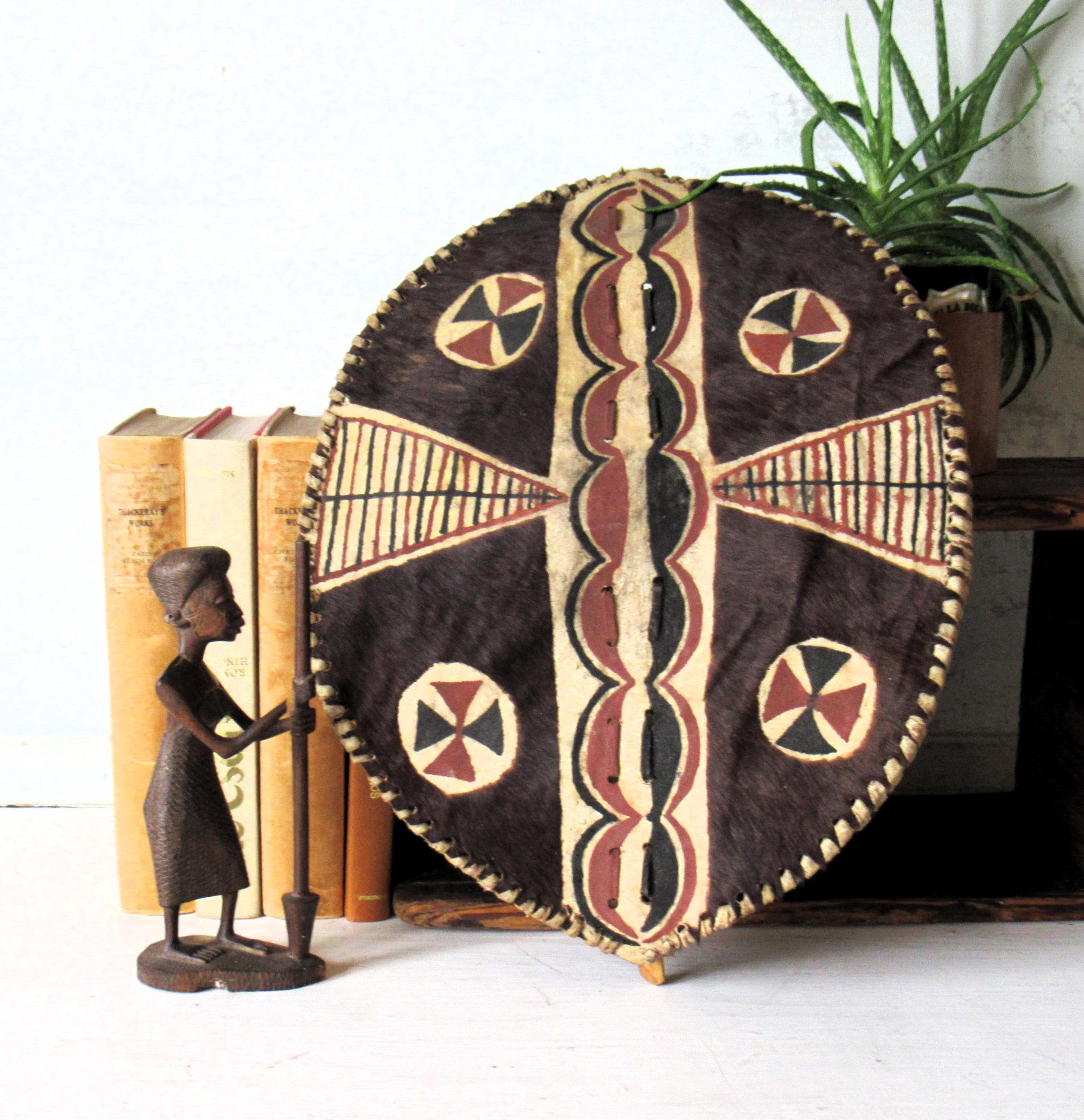 African Vintage Shield - Etsy