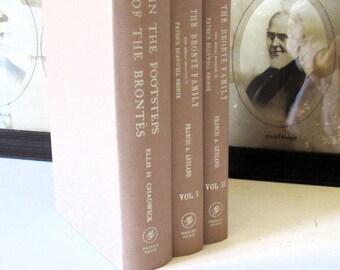 Familjen Brontë och systrarna, serien i tre volymer.