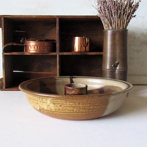 Vintage Blue Sky Pottery Bundt-form, ugnsform