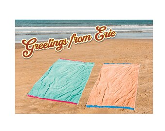 Erie Postcard | Lake Erie, Presque Isle, PA Souvenir (4" x 6")