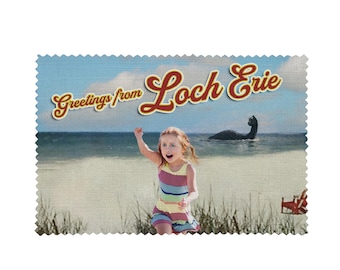 Loch Erie Postcard | Lake Erie Souvenir, Scottish-Inspired PA Art (4" x 6")