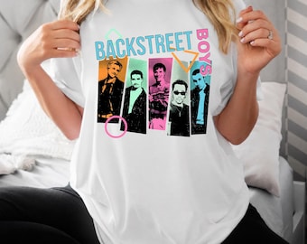 Pop Music Bring Memory Back Street Men Women Boys Girls 7 T-Shirt, Bring Memory Back, Backstreet Boy Band, BSB Rock Shirt, Vintage Pop Shirt