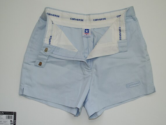 high rise cotton shorts